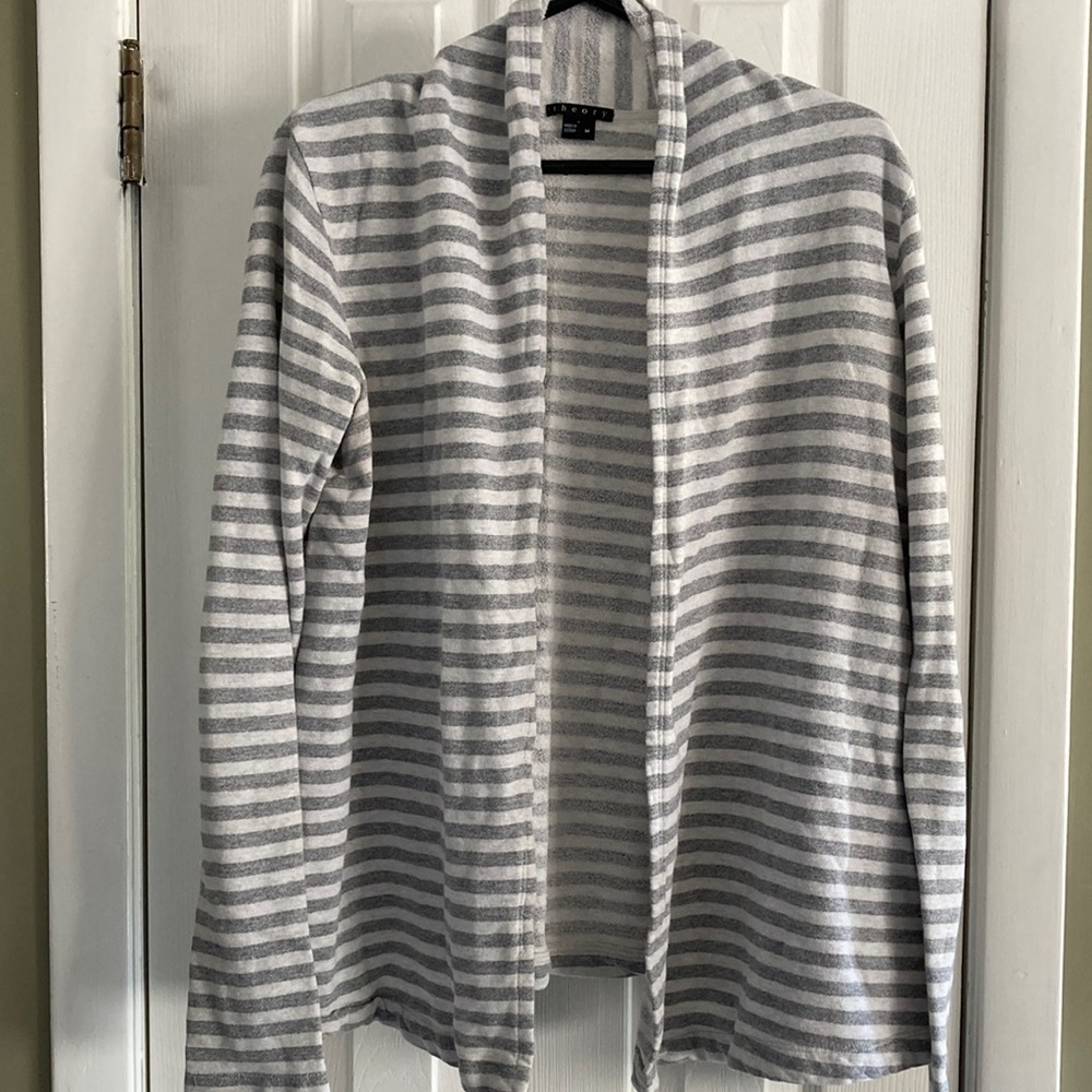 Theory Open Front Cardigan Size M - image 1